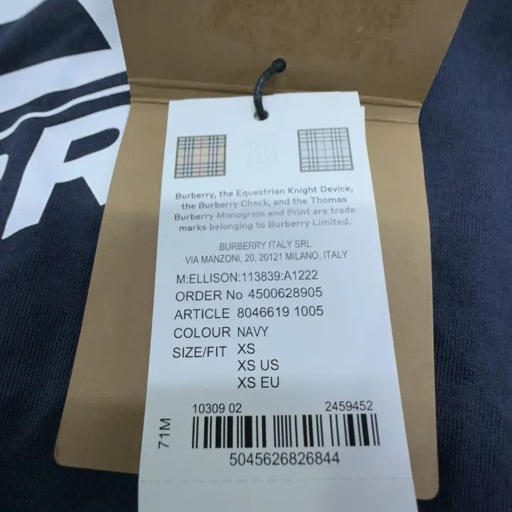 Burberry Burberry Burberry SS23 Logo Print Short Sleeve T-Shirt-250 Size US XS / EU 42 / 0 - 8 Thumbnail