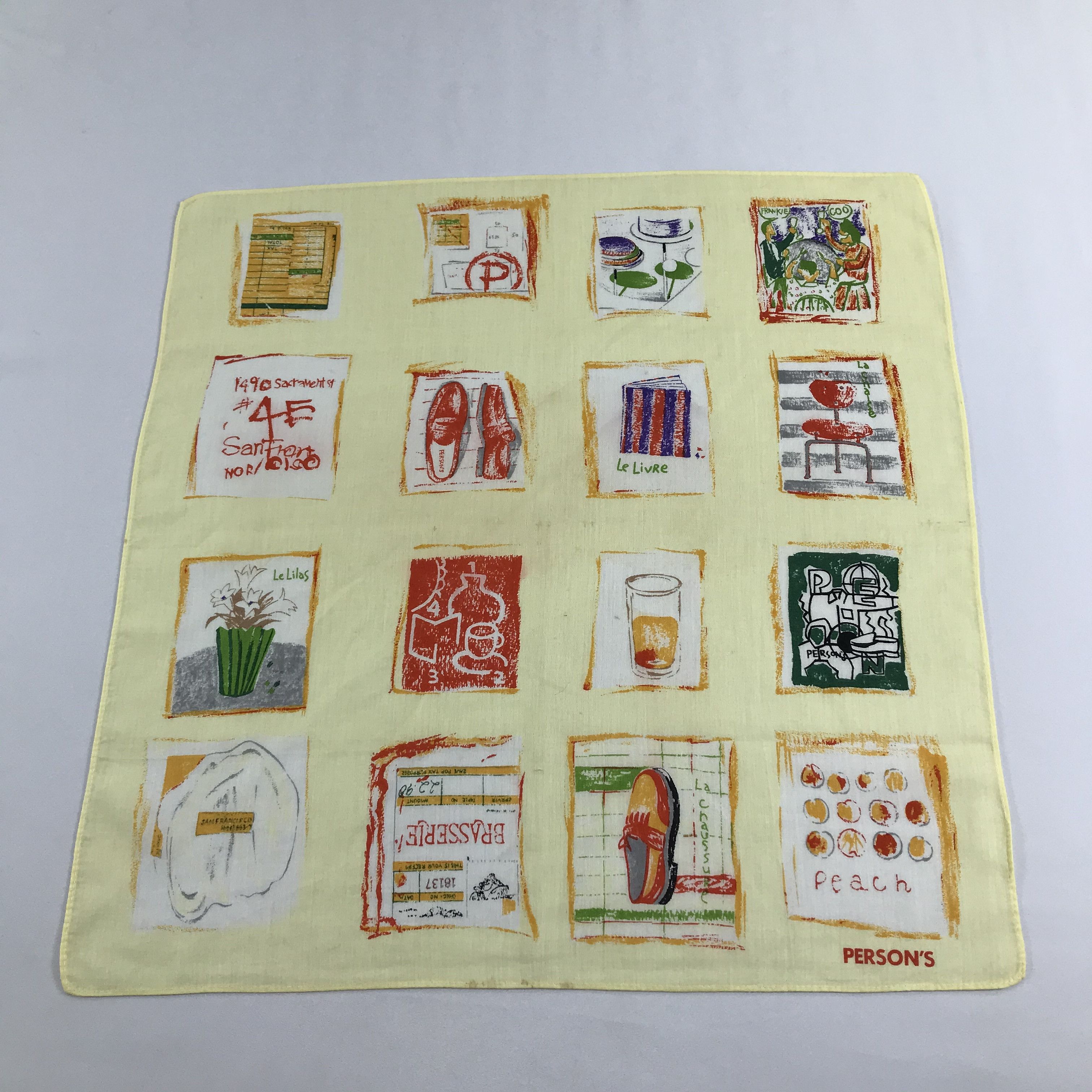 PERSON'S Person's Handkerchief Neckerchief Bandana H1111 Size ONE SIZE - 1 Thumbnail