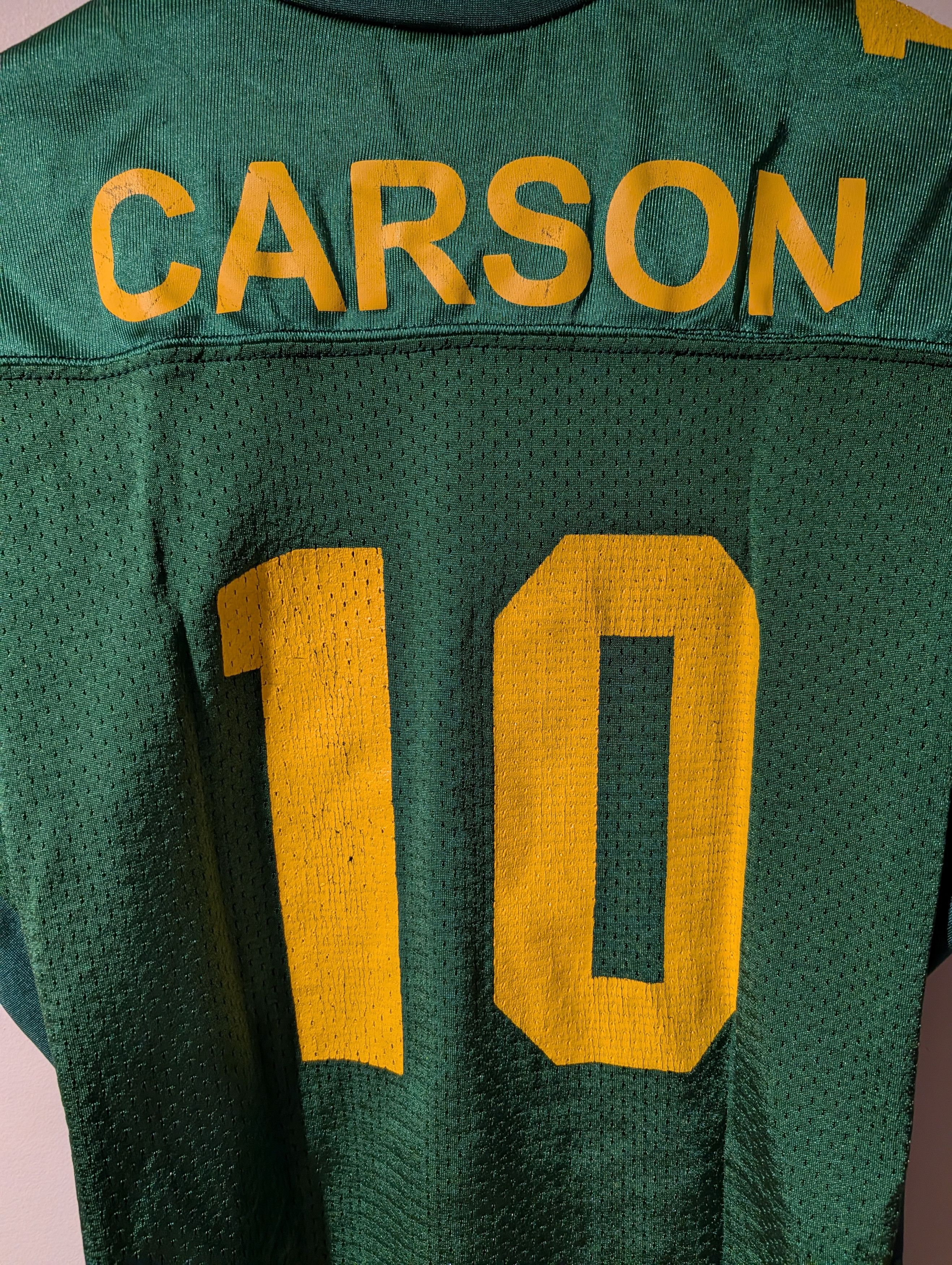 NFL Vintage 90s Green Bay Packers Carson NFL YOUTH Large Jersey Size US L / EU 52-54 / 3 - 12 Thumbnail