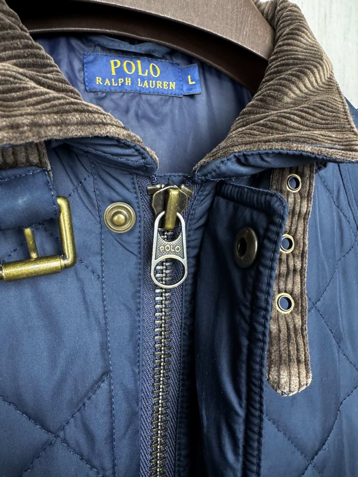 Polo Ralph Lauren Polo Ralph Lauren Cadwell Quilted Bomber Navy Jacket size L Size US L / EU 52-54 / 3 - 13 Thumbnail