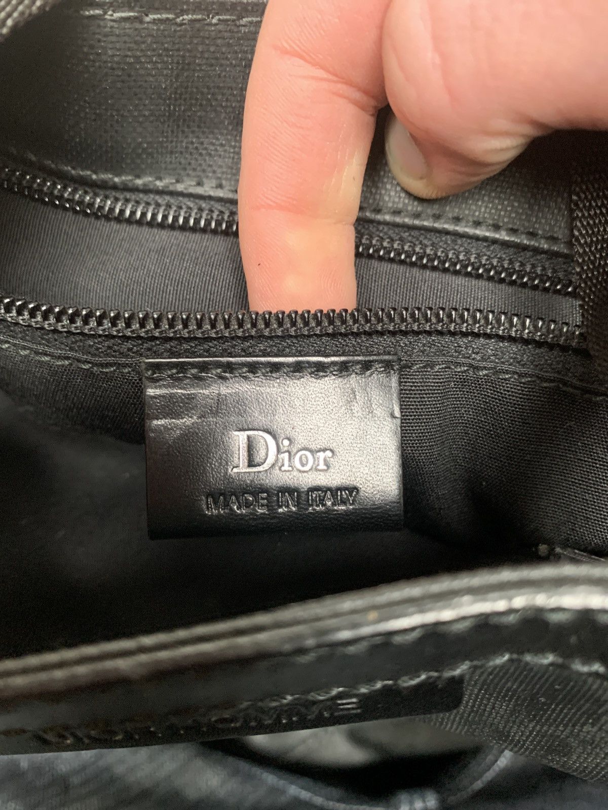 Dior Vintage Dior Homme by Hedi Slimane Monogram Stripe Tote Bag Size ONE SIZE - 10 Thumbnail