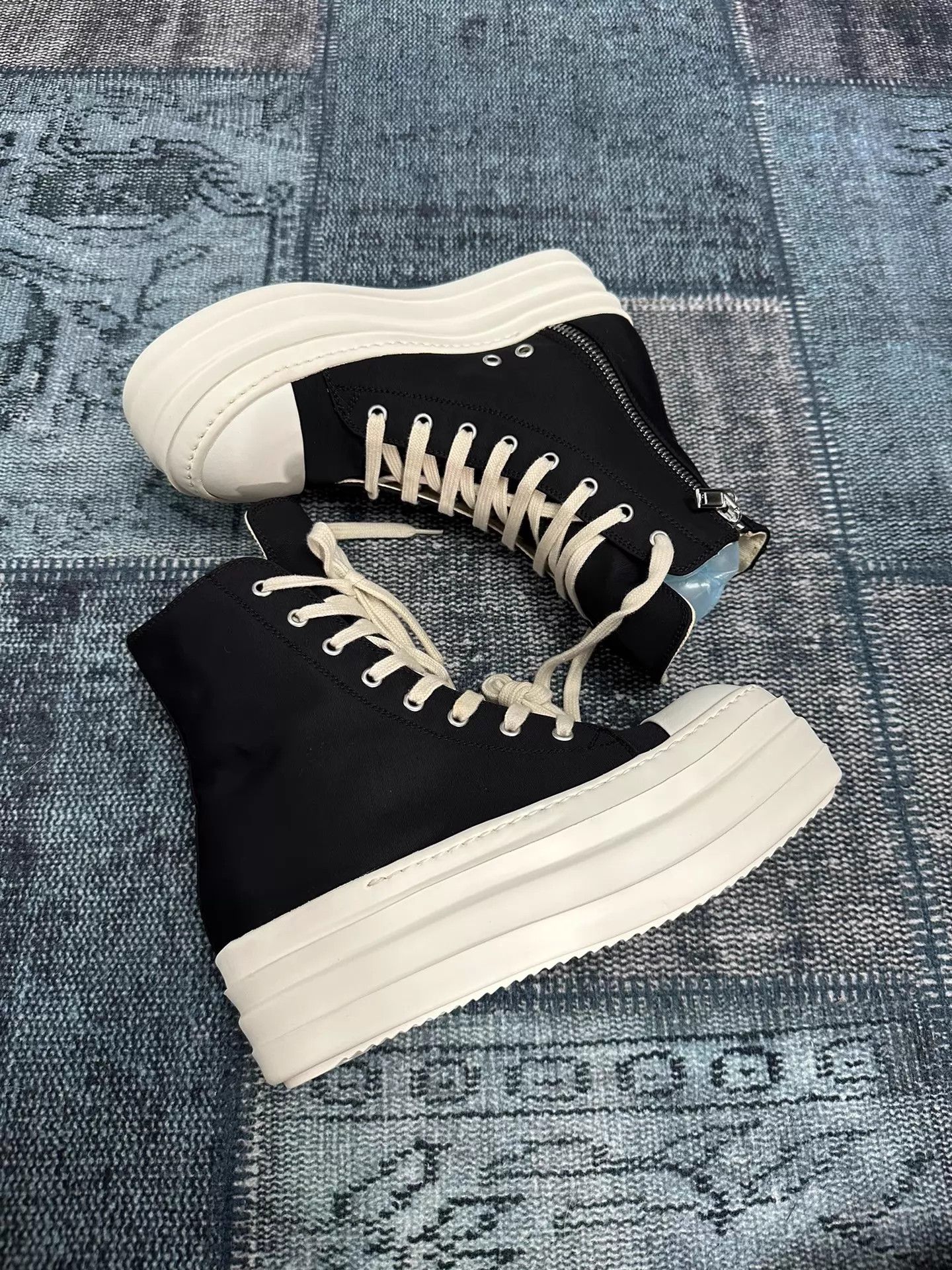 Rick Owens Rick Owens Converse 38 Elevated Thick Sole Size US 7.5 / IT 37.5 - 2 Thumbnail