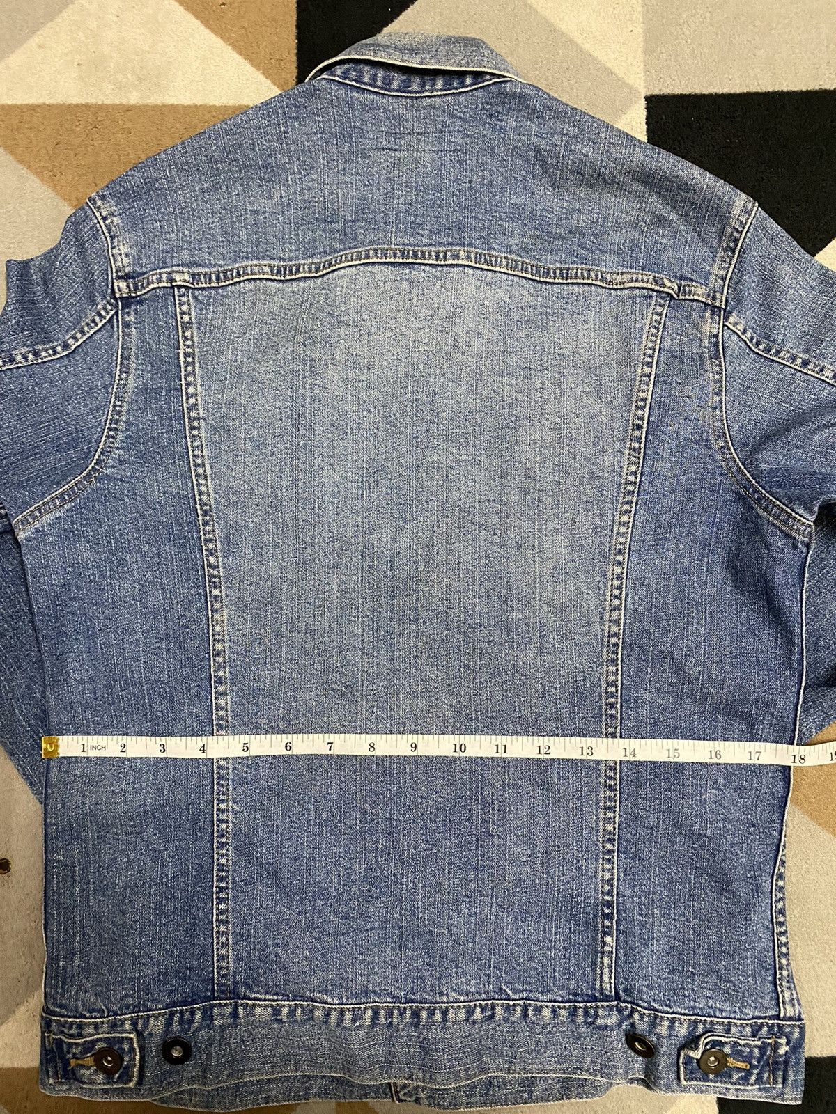 Uniqlo Japanese Brands Blue denim jacket with button-up closure Size US M / EU 48-50 / 2 - 7 Thumbnail