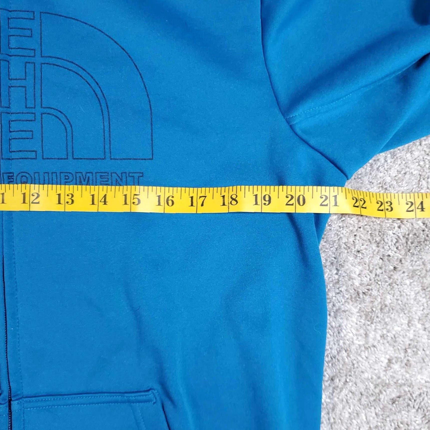 The North Face VINTAGE The North Face Hoodie Men Medium Blue Fleece Full Zip Sweatshirt Hiking M Size US M / EU 48-50 / 2 - 4 Thumbnail