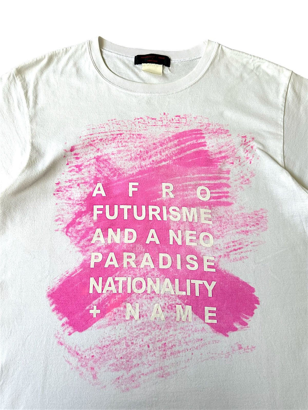 20471120 90's Nationality + Name = Grosbec punk statement tee Size US S / EU 44-46 / 1 - 3 Thumbnail
