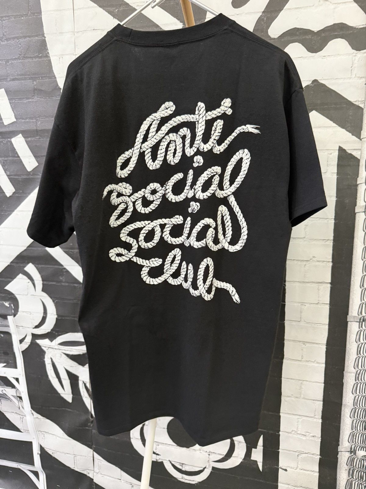 ‼️ ASSC Anti Social Club Mind Games Lasso Tee XXL Black 2XL ‼️