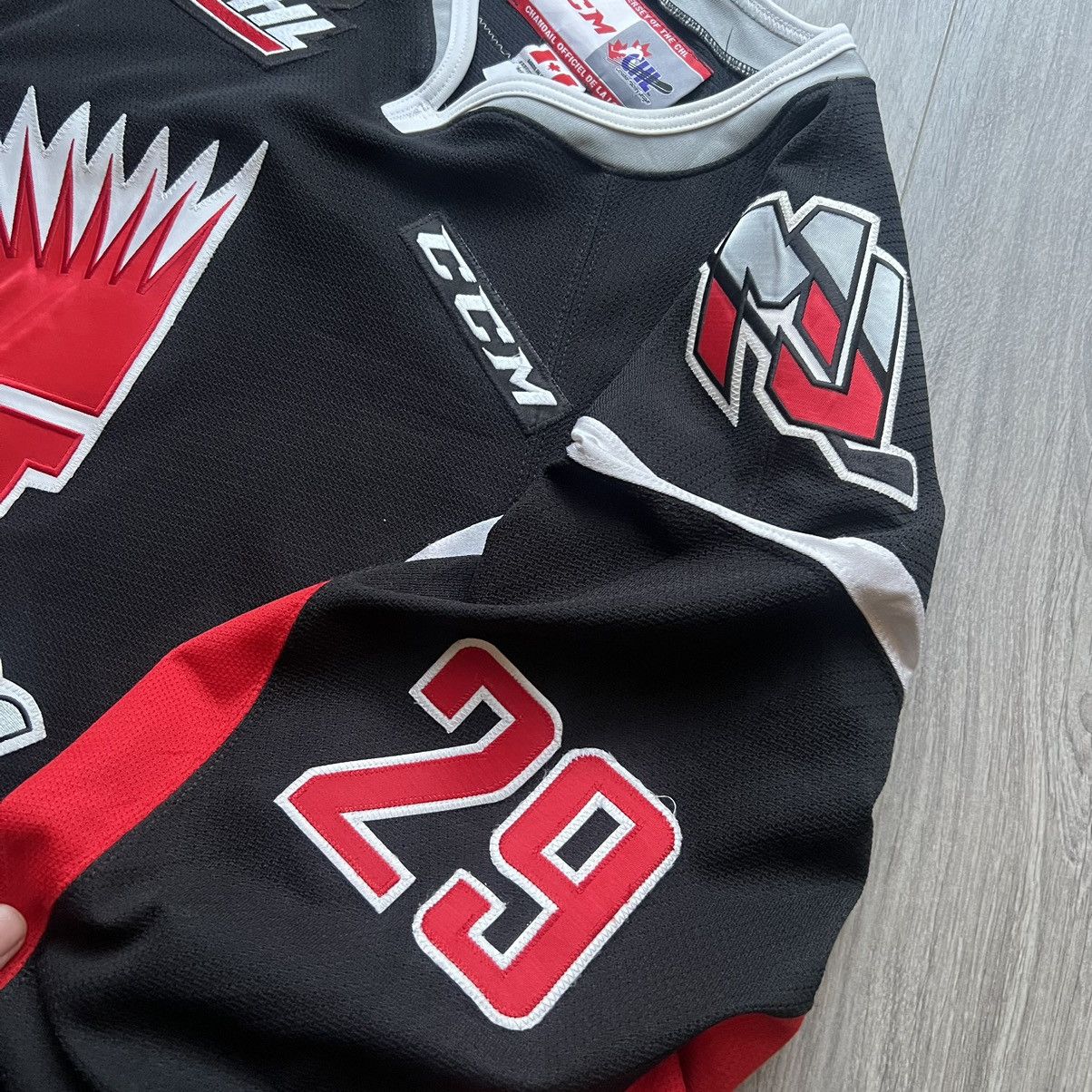 Vintage Vintage Moose Jaw warriors Hockey Jersey Game Worn Size US XL / EU 56 / 4 - 9 Thumbnail