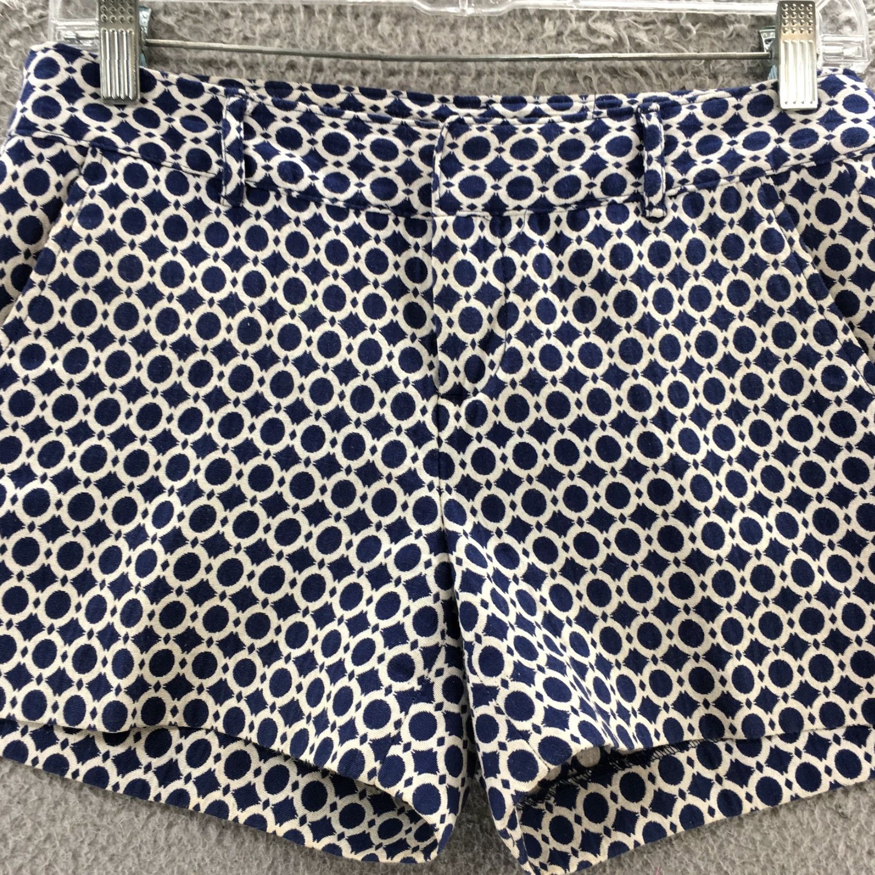 Banana Republic Banana Republic Chino Shorts Womens 0 Multicolor Cotton Blend Shirt? Size 25" / US 0 / IT 36 - 2 Thumbnail