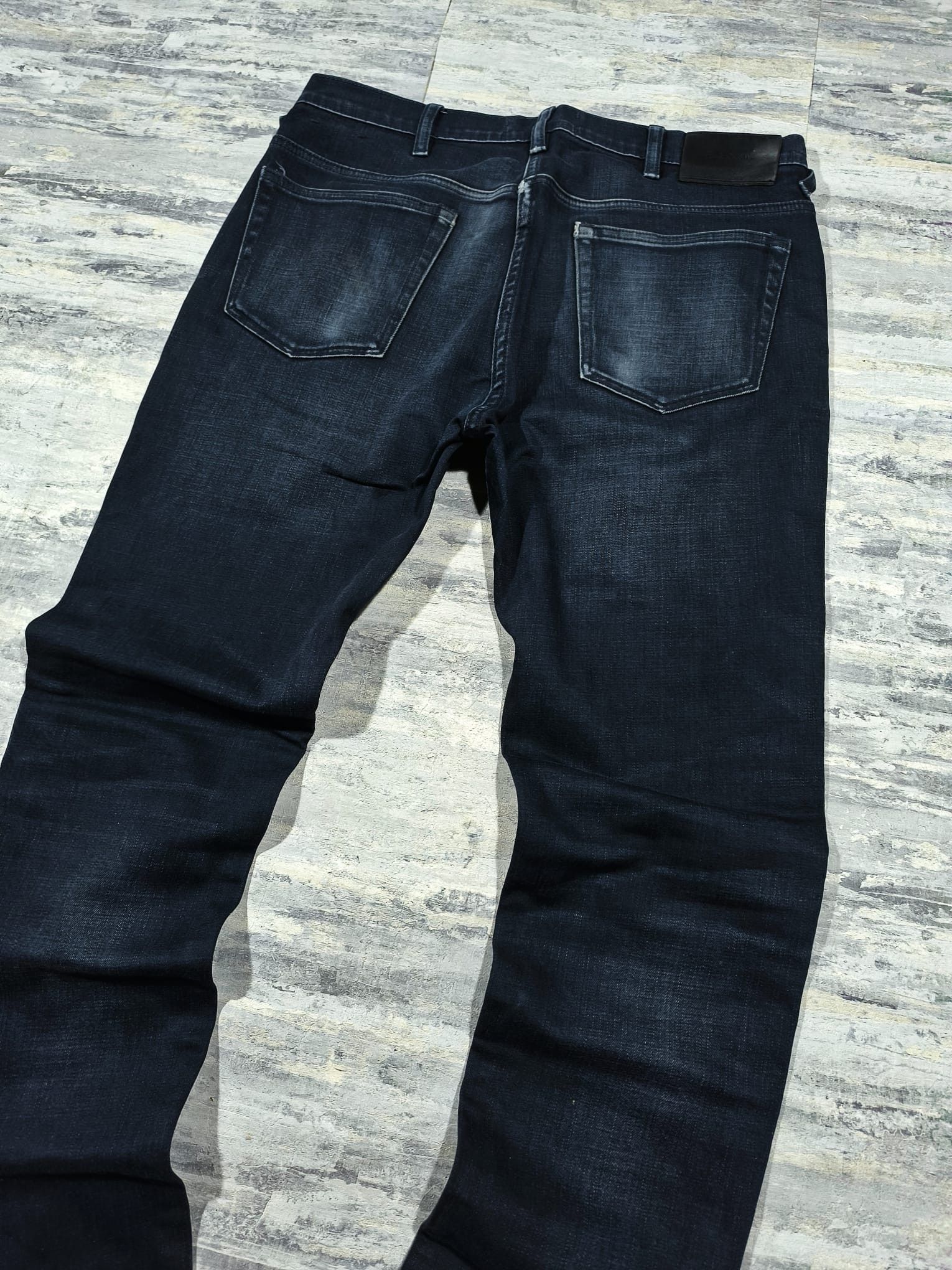 Paul Smith PAUL SMITH INDIGO FADED SLIM JEANS THE HELLP INDIE SLEAZE Size US 32 / EU 48 - 4 Thumbnail