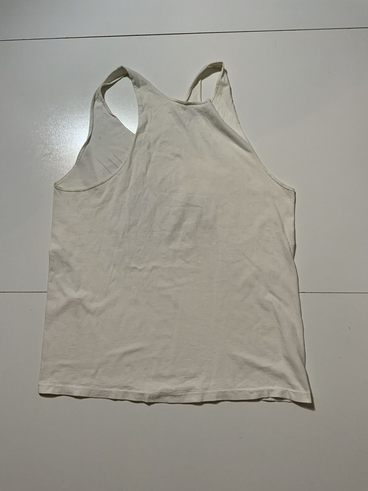Jordan Brand × Vintage VTG 90s Michael Jordan Chicago The Restaurant Tank Top Shirt Size US L / EU 52-54 / 3 - 3 Thumbnail