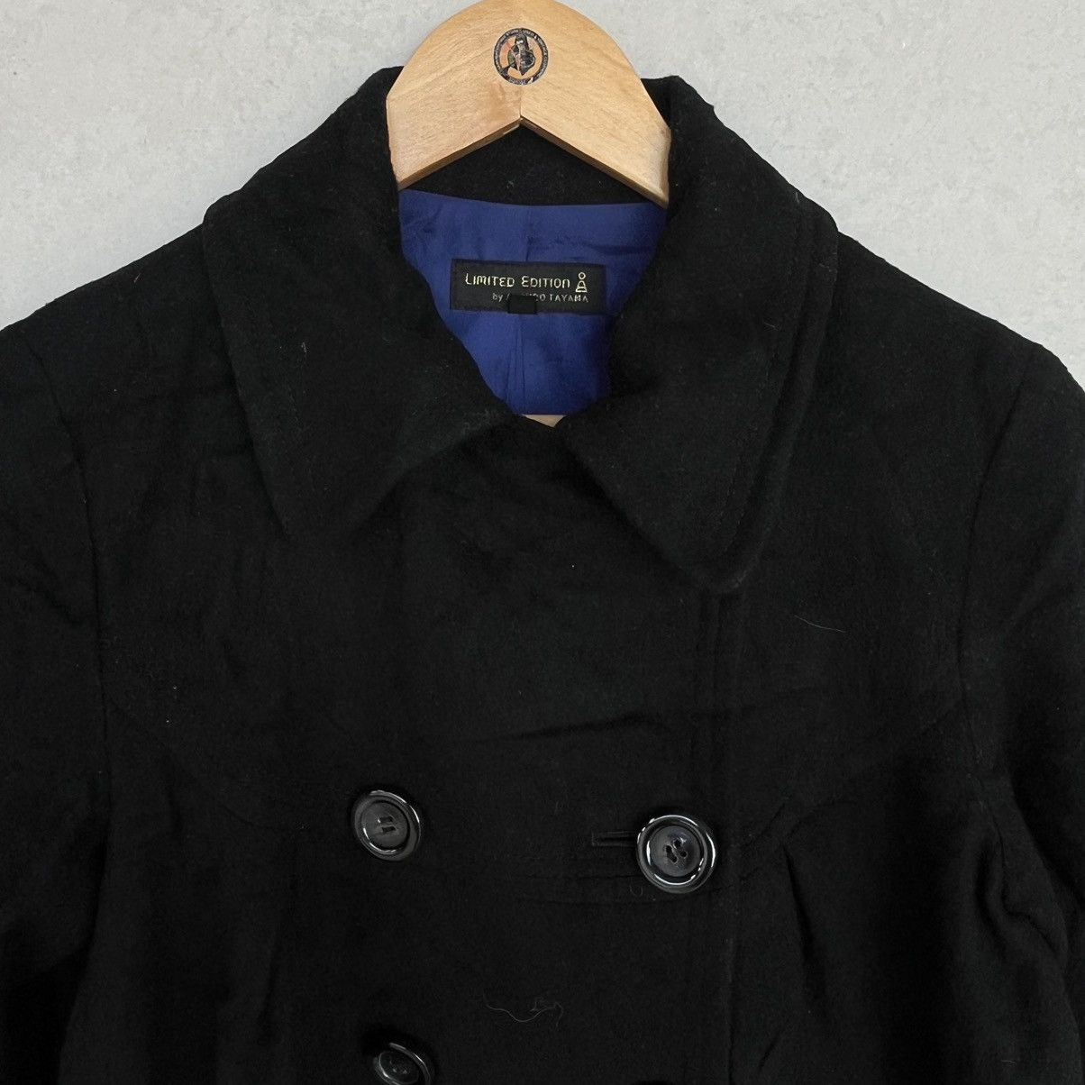 Other Vintage Black Trench Coat with double Size M Size US M / EU 48-50 / 2 - 4 Thumbnail