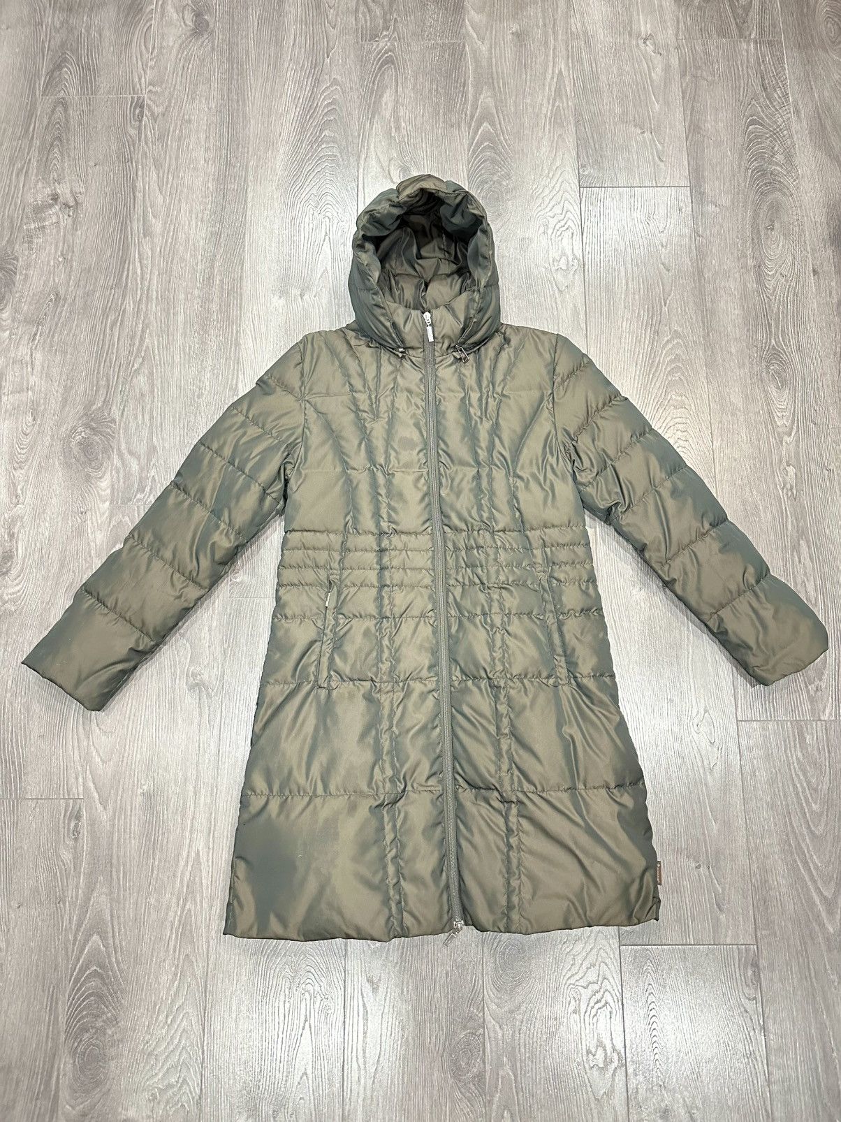 Moncler Vintage Moncler Long Hooded Down Puffer Coat - Size 2 Size XS / US 0-2 / IT 36-38 - 1 Thumbnail