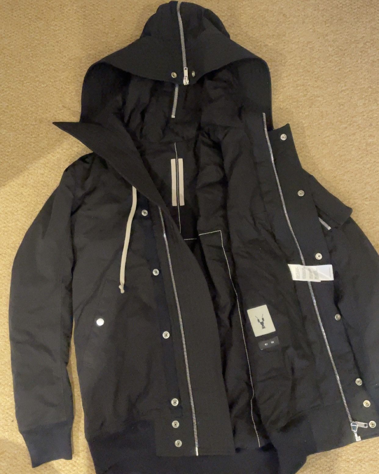 Rick Owens Drkshdw Rick Owens Drkshdw Exploder Bomber / Parka Size US XS / EU 42 / 0 - 2 Thumbnail