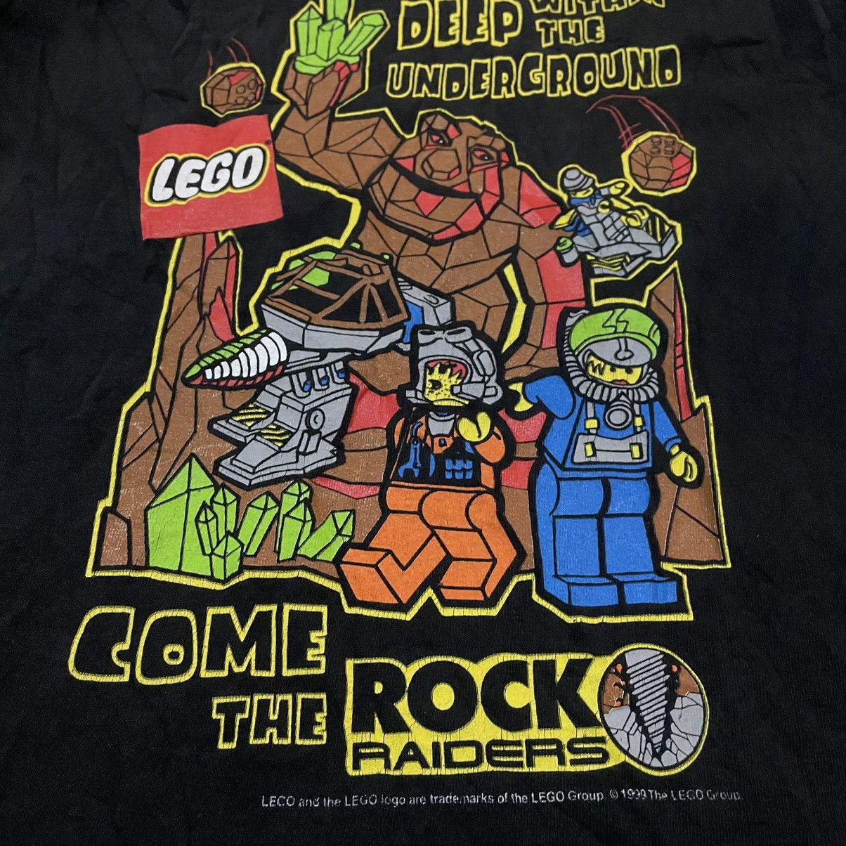 Vintage Vintage 90s lego rock raiders tee Size US S / EU 44-46 / 1 - 2 Thumbnail