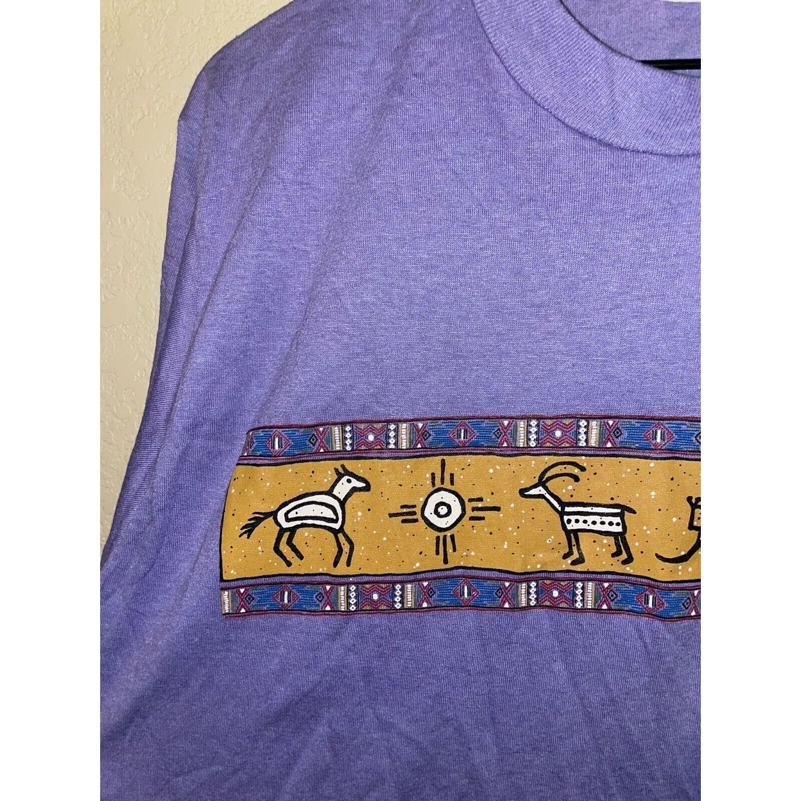 Jerzees Vintage Arizona Indian Shirt Native American Tee VTG 90s L Size US L / EU 52-54 / 3 - 2 Thumbnail