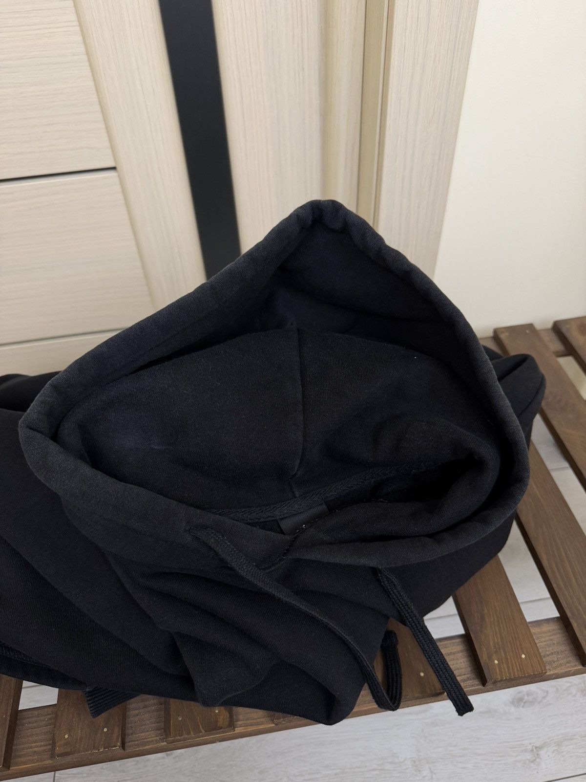 Stussy Stussy Hoodie Black Fleece Pullover Hoodie Vintage size L Size US L / EU 52-54 / 3 - 17 Thumbnail