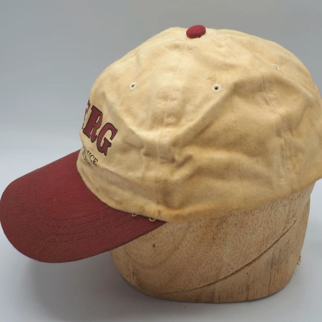 Vintage Snapback Trucker Hat Berg Grain & Produce Lightly Distressed 1980's Size ONE SIZE - 2 Thumbnail