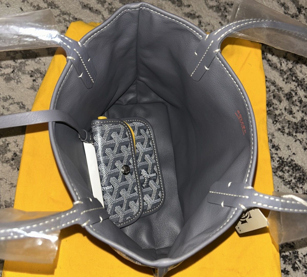 Goyard Goyard Sac Anjou Mini Double Side Tote Gray Multi Size ONE SIZE - 8 Thumbnail