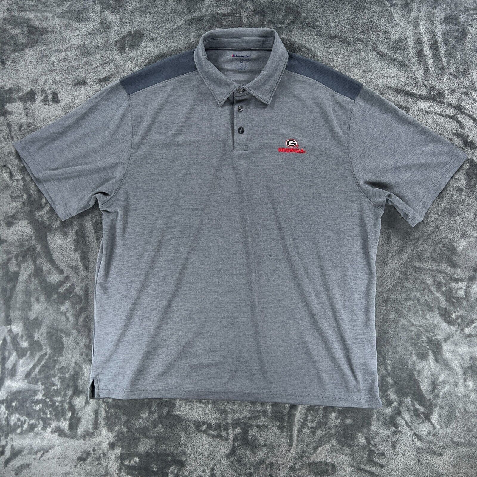 Champion Champion Golf Polo Shirt UGA Men 2XL University of Georgia B Size US XXL / EU 58 / 5 - 8 Thumbnail
