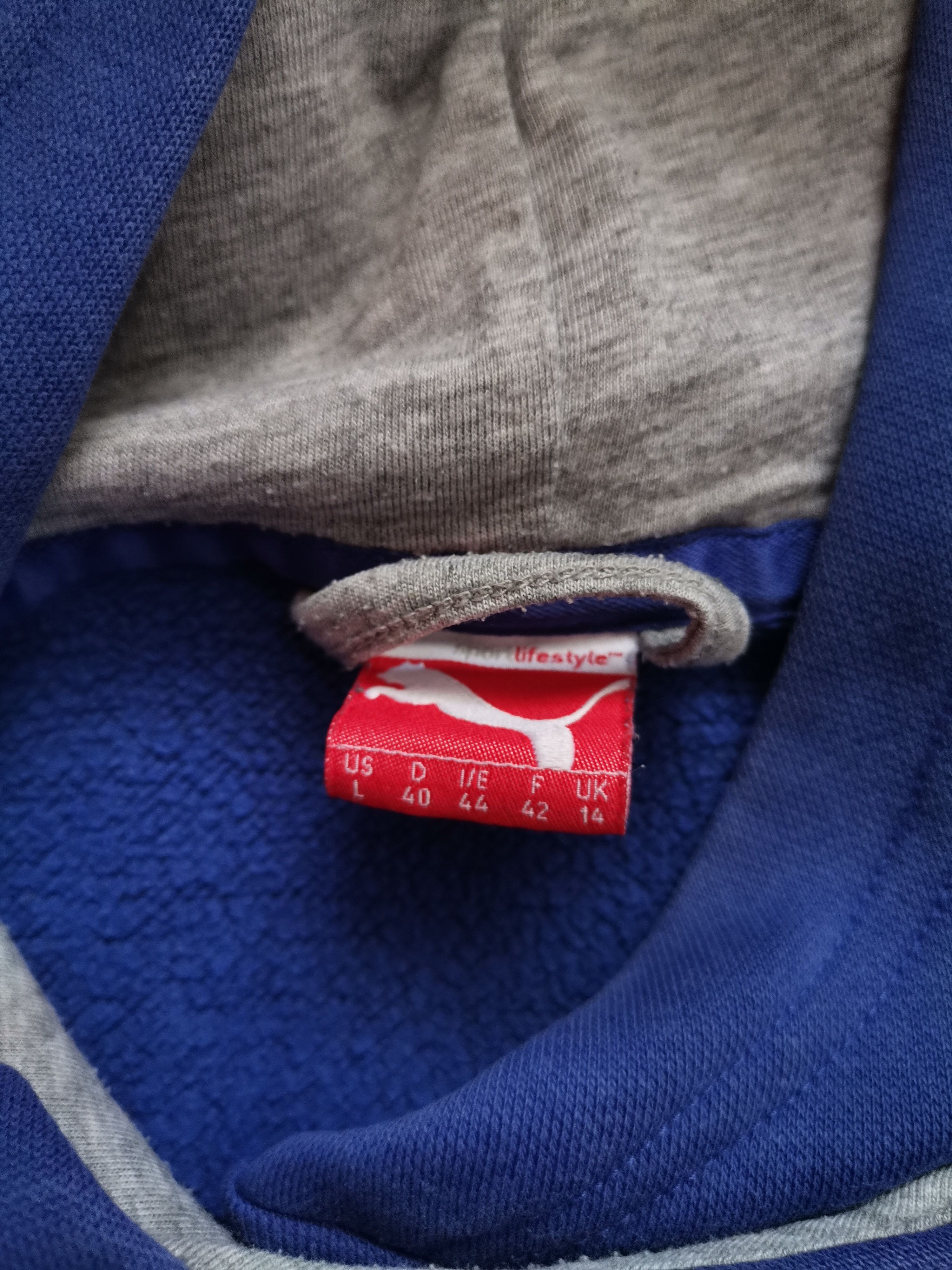 Puma Puma Women's Zip Up Hoodie Size L / US 10 / IT 46 - 3 Thumbnail