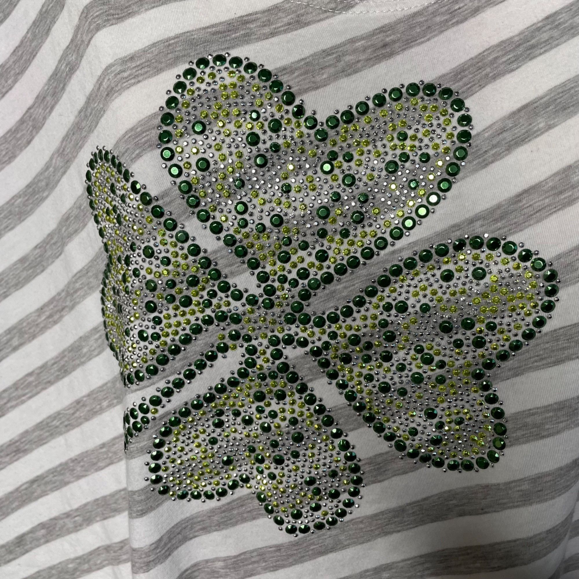 Other J Mode USA Womens Crop Top Irish Shamrock Blouse Plus Size 3 Size 3XL / US 20-22 - 3 Thumbnail