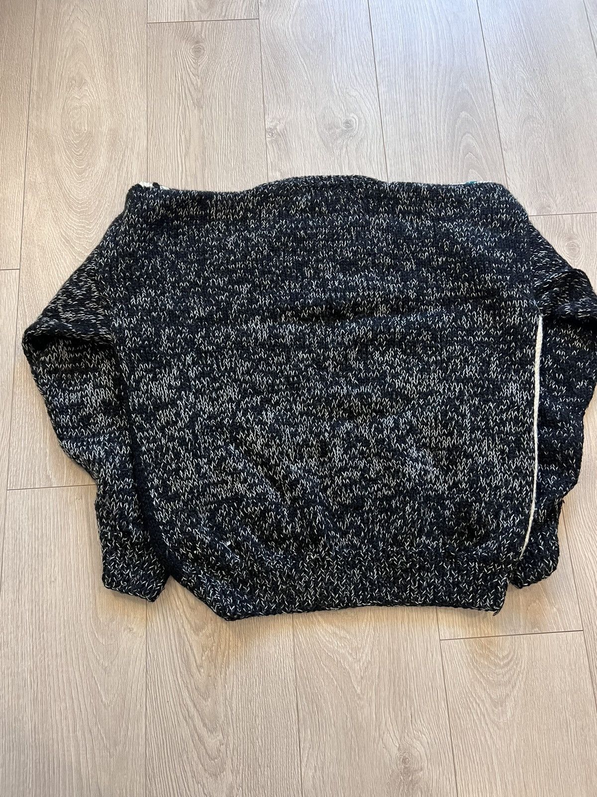 Vintage × Woodward Hand Knitted 100% Wool Sweater Woodwards Knit 90s Size US M / EU 48-50 / 2 - 4 Thumbnail