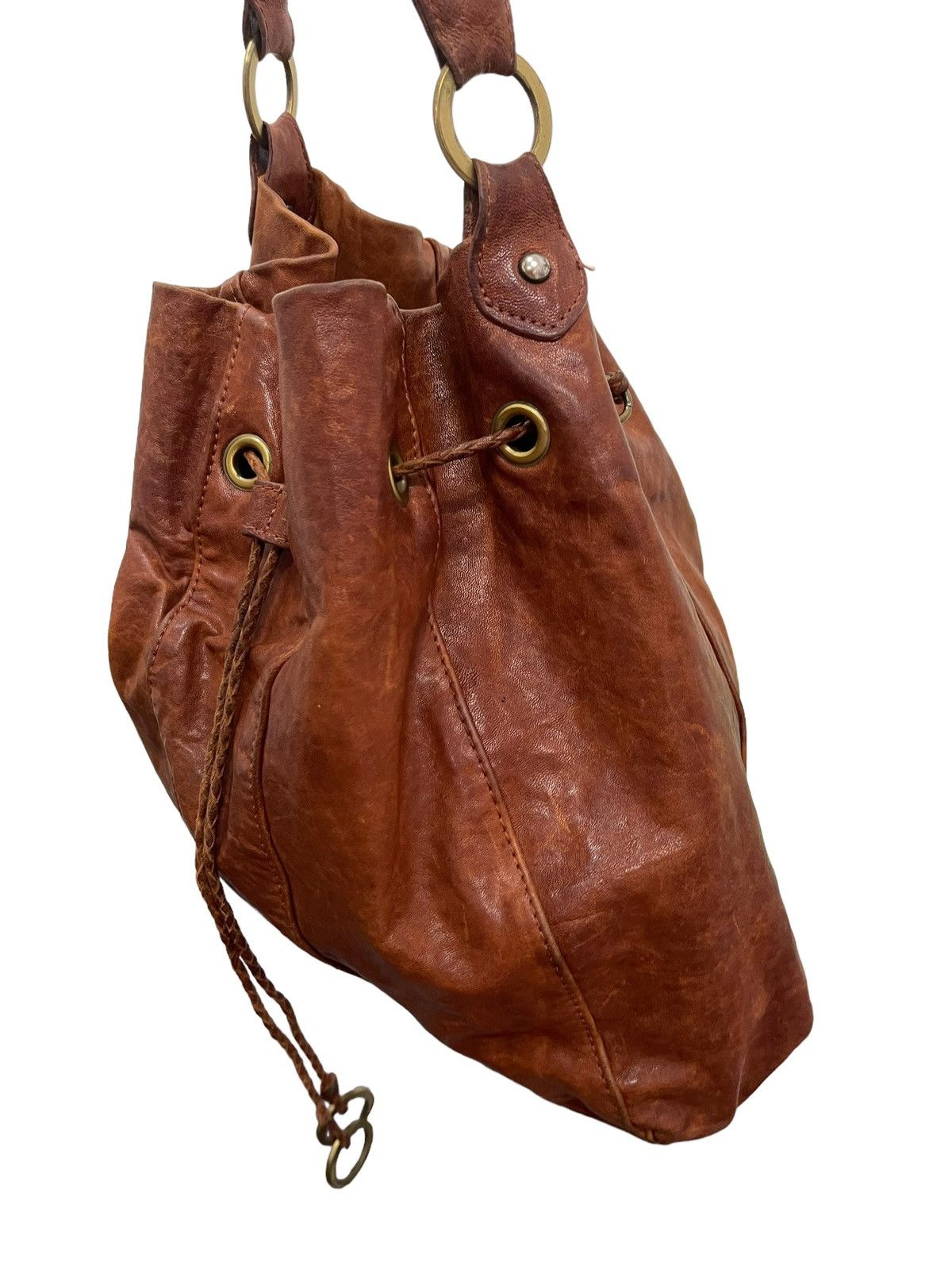 Leather Full Leather Patina He ; Pt Shoulder Bag 2🟩 Size ONE SIZE - 4 Thumbnail