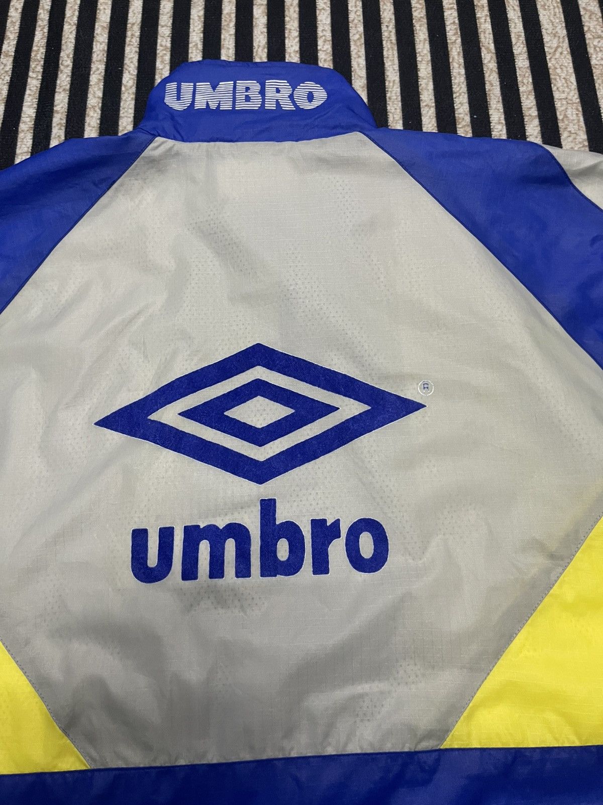 Umbro VINTAGE 1991-93 EVERTON FC HALF ZIPPER TRACKTOP JACKET Size US L / EU 52-54 / 3 - 19 Thumbnail