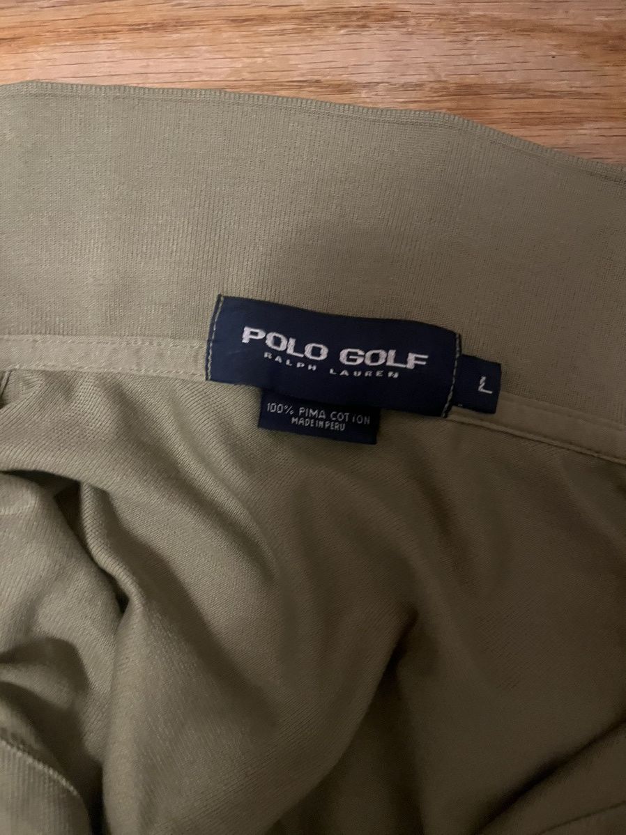 Polo Ralph Lauren Polo Ralph Lauren Green Shirt Size US L / EU 52-54 / 3 - 3 Thumbnail