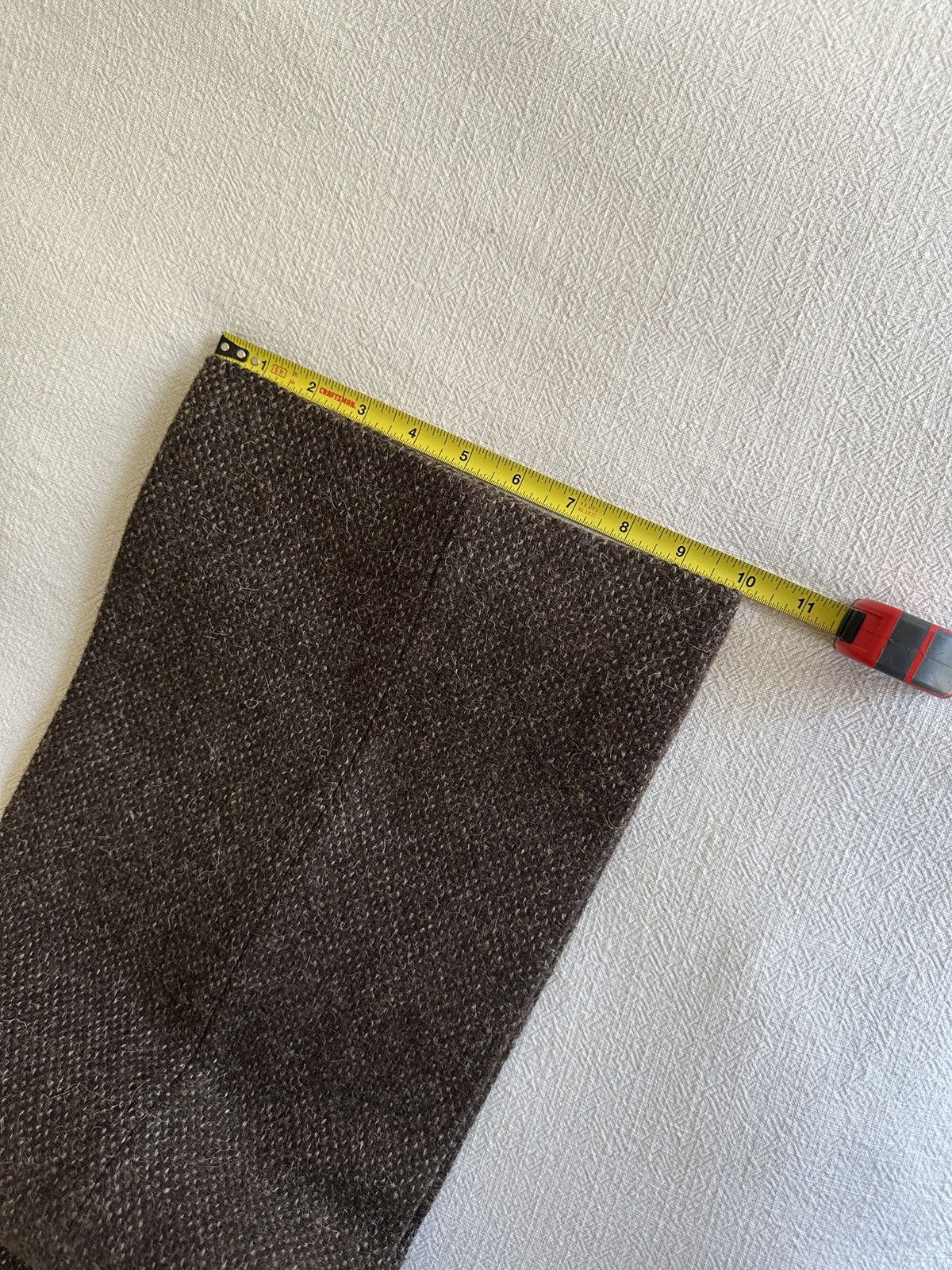 Auralee Auralee Brown Lama Shetland Wool Tweed Trousers - JP4 Size 50R - 5 Thumbnail