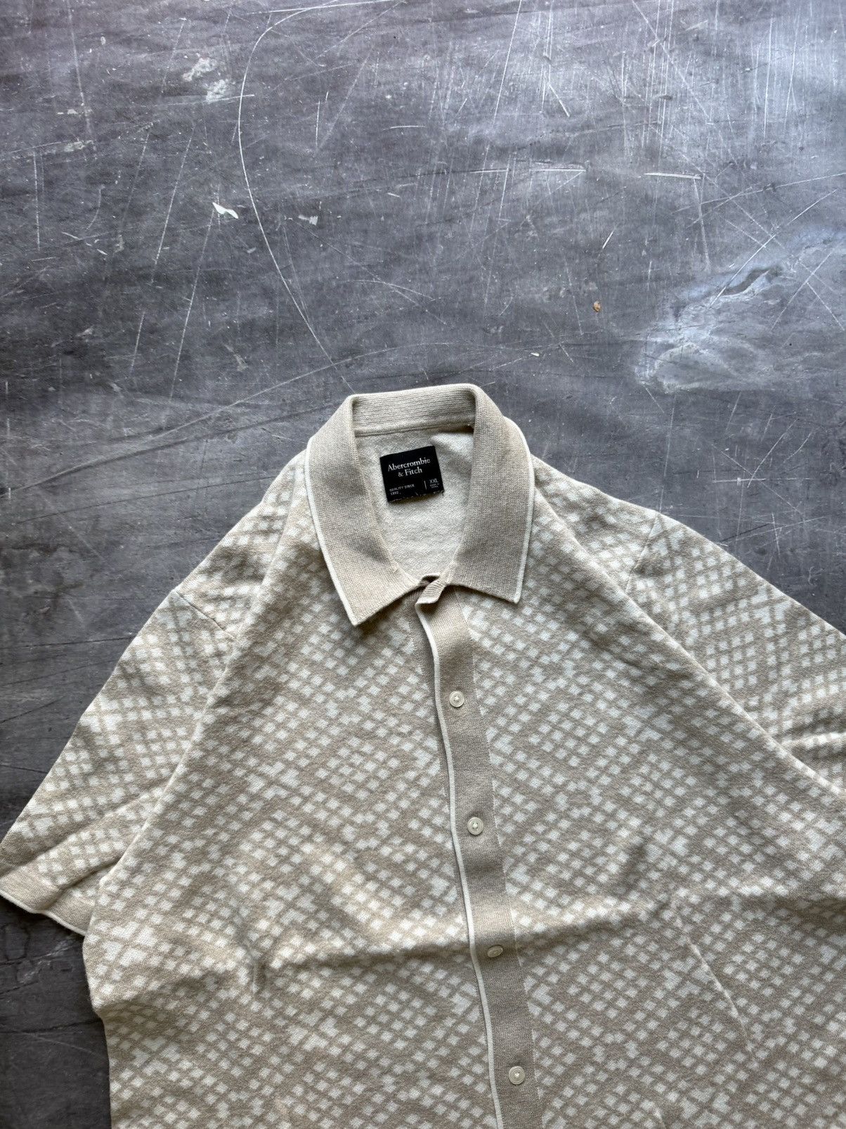 Abercrombie & Fitch Abercrombie and Fitch Knit Buttondown (XXL) Size US XXL / EU 58 / 5 - 3 Thumbnail