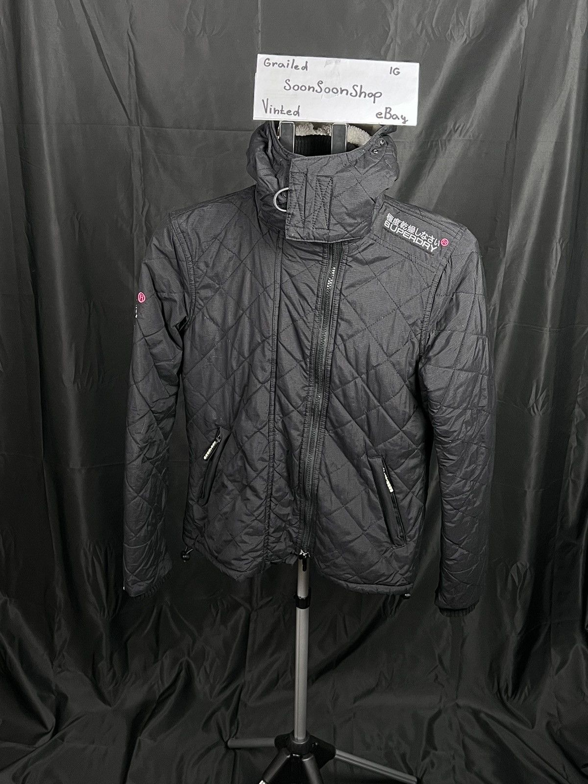 Japanese Brand × Superdry × Vintage 🔴 Superdry Japanese multi-zip jacket triple-zip Size S / US 4 / IT 40 - 2 Thumbnail