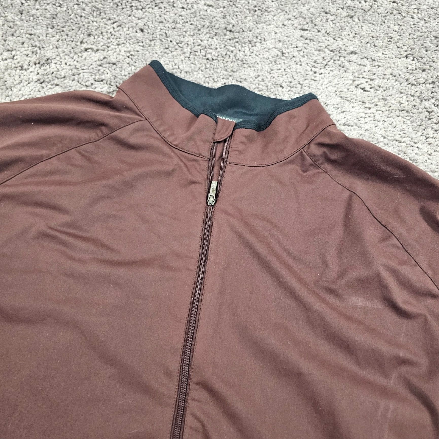 Nike Nike Tiger Woods Jacket Mens XL Brown Full Zip Pockets Breathable Platinum Size US XL / EU 56 / 4 - 2 Thumbnail