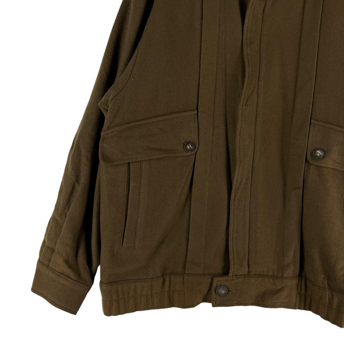 Japanese Brand 🔥VINTAGE WOOL BOMBER JACKET PIERRE BALMAIN PARIS Size US M / EU 48-50 / 2 - 3 Thumbnail