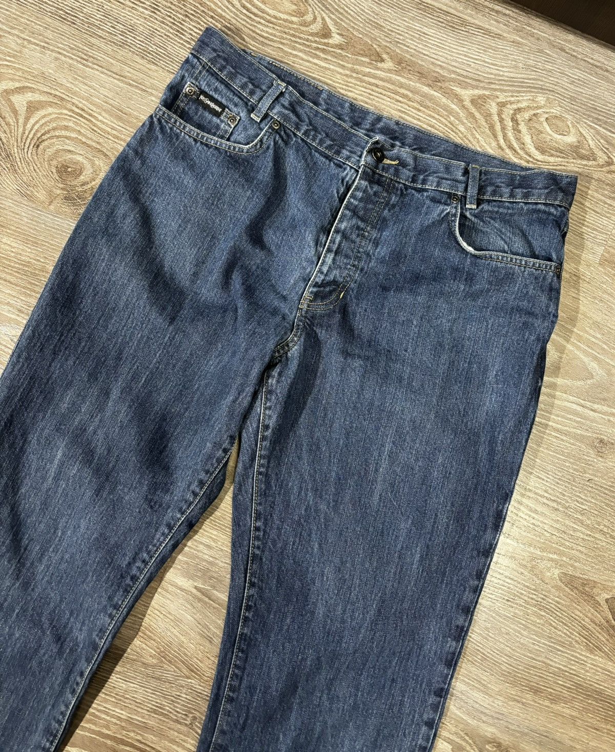 Yves Saint Laurent Yves Saint Laurent Vintage Denim Jeans pants Size US 36 / EU 52 - 3 Thumbnail