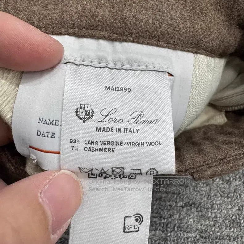 Loro Piana Loro Piana Virgin wool casual pants Size US 34 / EU 50 - 3 Thumbnail