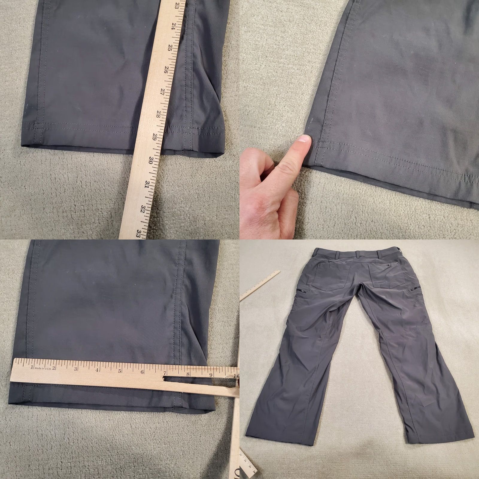 Eddie Bauer Eddie Bauer First Ascent Pants Mens 38x30 Gray Cargo Outdoors Hiking Stretch Size US 38 / EU 54 - 8 Thumbnail