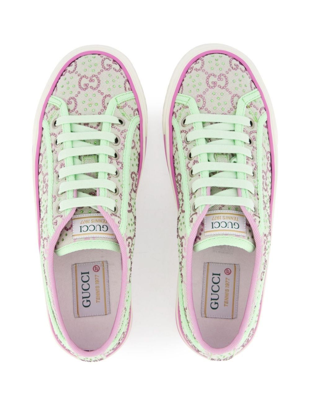 Gucci oc11z1025 Tennis 1977 Sneakers in Multicolor Size US 9.5 / IT 39.5 - 4 Thumbnail