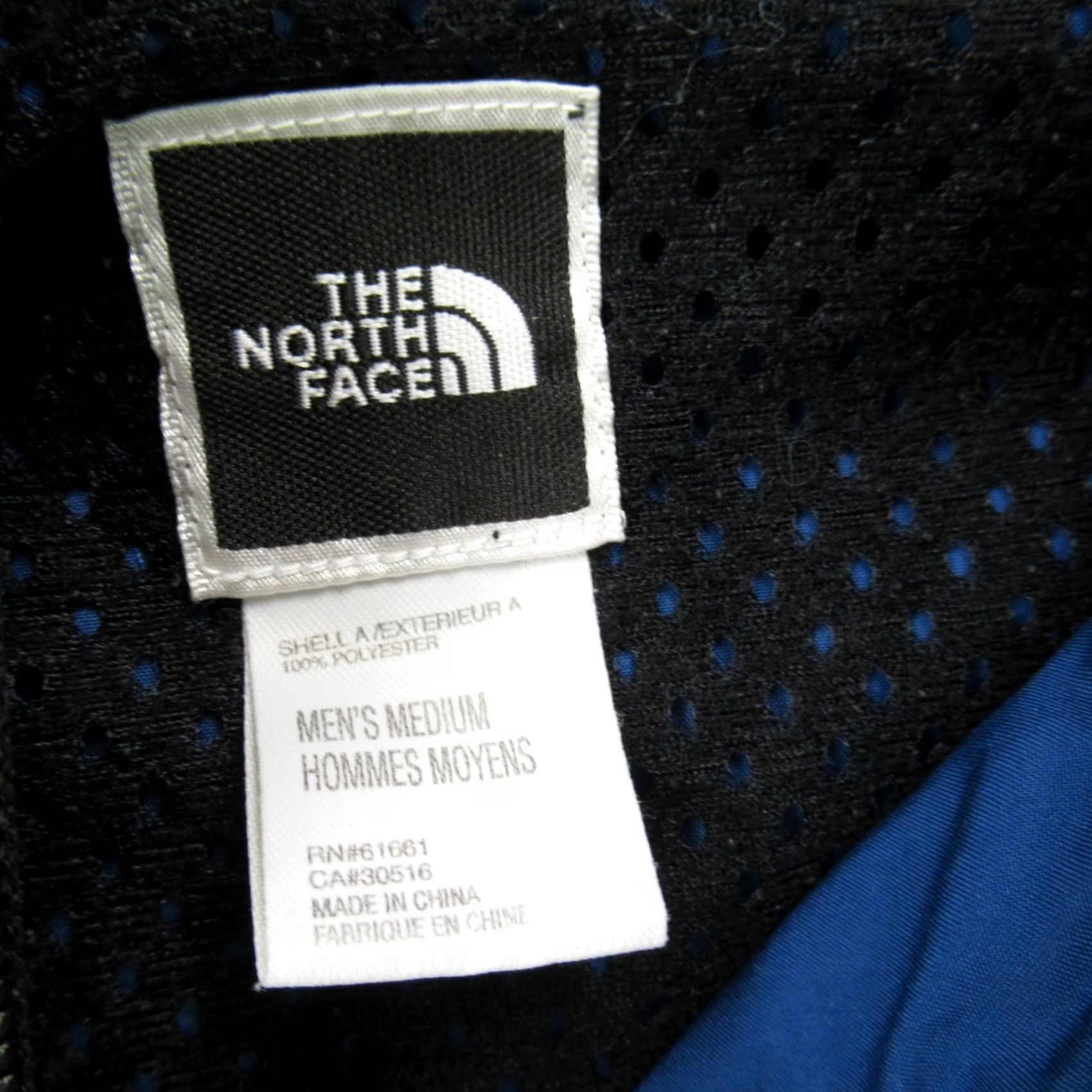 The North Face The North Face Jacket Mens Medium Long Sleeve 1/4 Zip Outdoors Pullover Blue Size US M / EU 48-50 / 2 - 4 Thumbnail