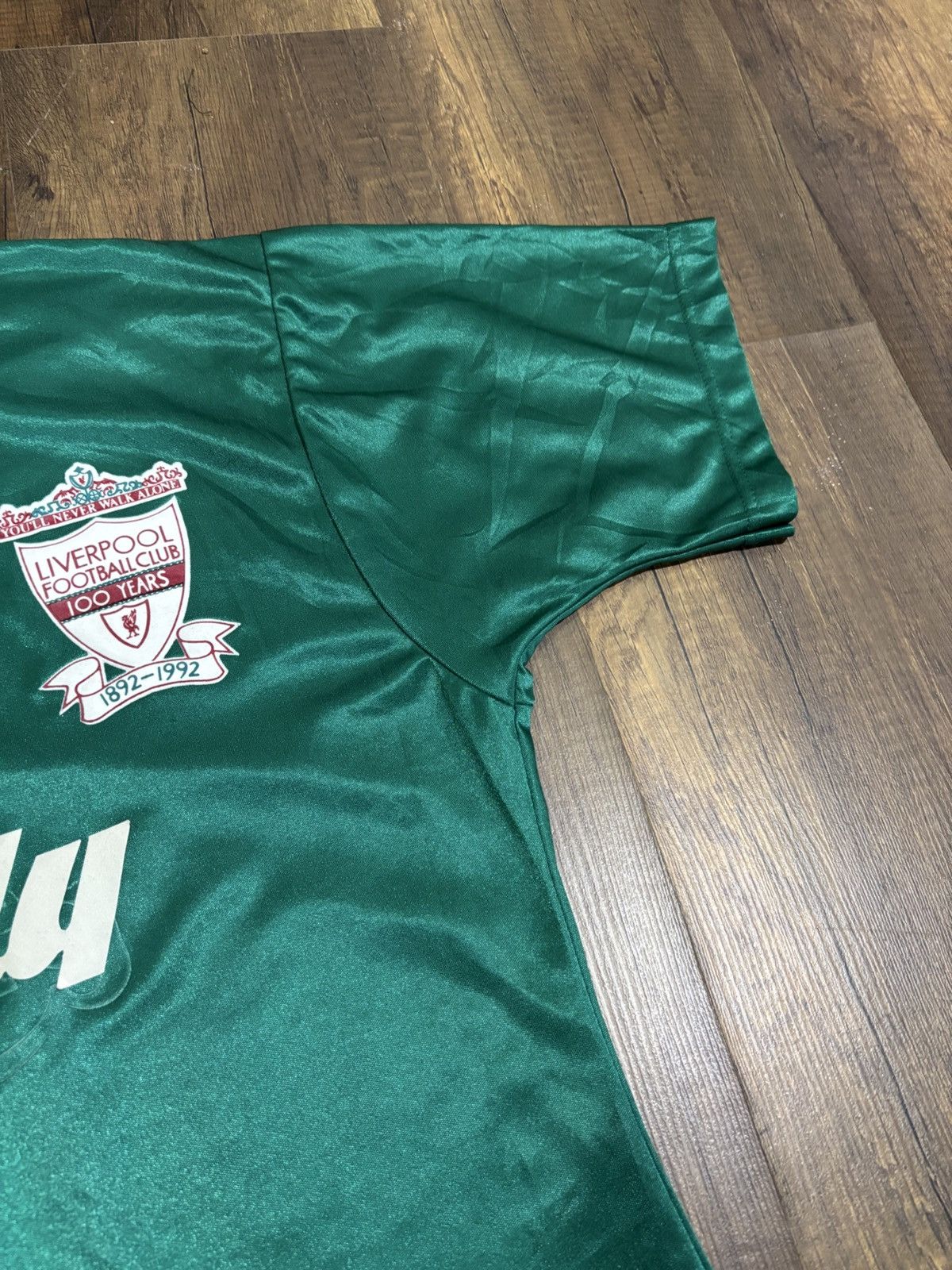 Adidas × Vintage Vintage Adidas Liverpool Jersey Carlsberg REPLACED TO CANDY Size US M / EU 48-50 / 2 - 10 Thumbnail
