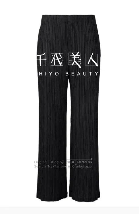 Issey Miyake Issey Miyake size:1 Black Trousers Size 31" - 1 Thumbnail