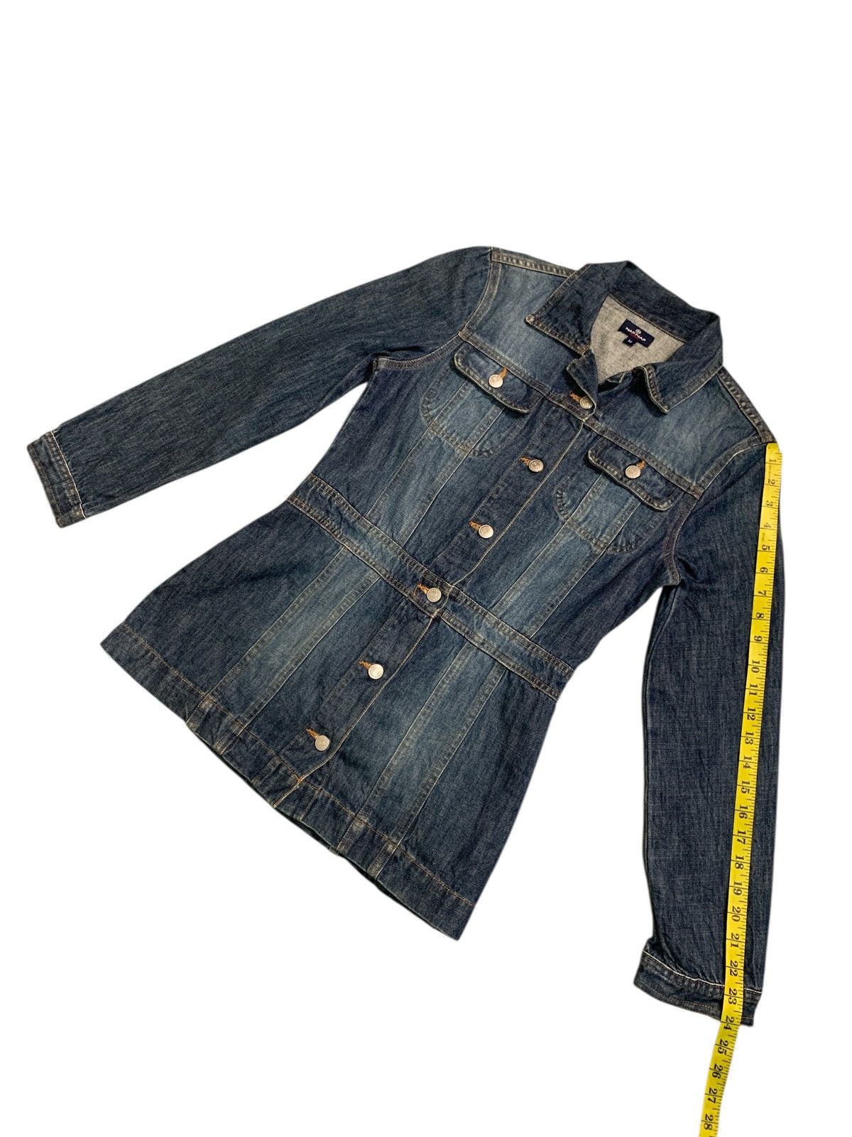 Other Rare Design Naf Naf Jeans Denim Jacket Size M / US 6-8 / IT 42-44 - 11 Thumbnail