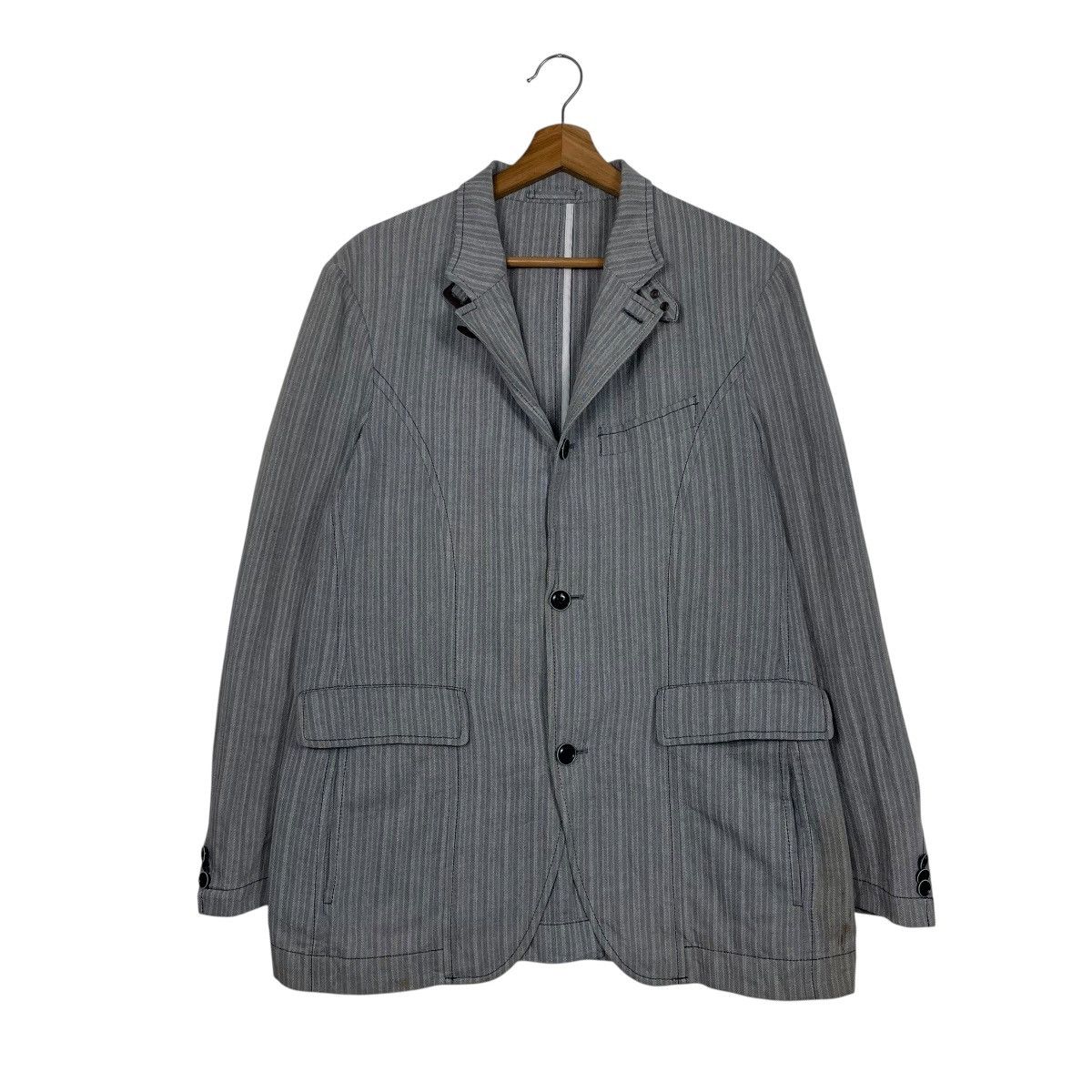 Joseph Abboud Joseph Abboud Stripe Casual Jacket Size US M / EU 48-50 / 2 - 1 Thumbnail