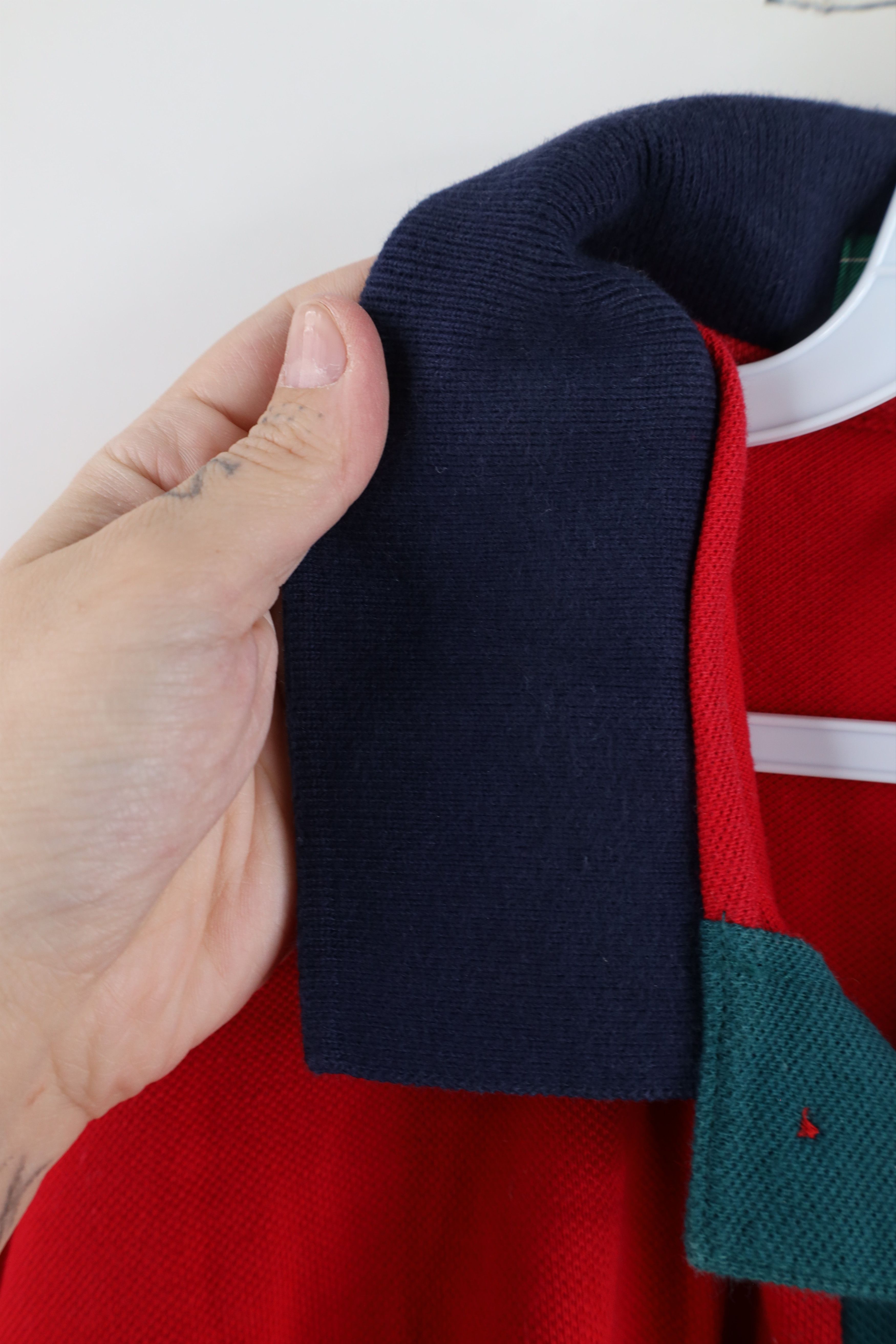 Vintage Vintage 90s Out Almondina Brand Biscuits Polo Shirt USA Size US L / EU 52-54 / 3 - 8 Thumbnail