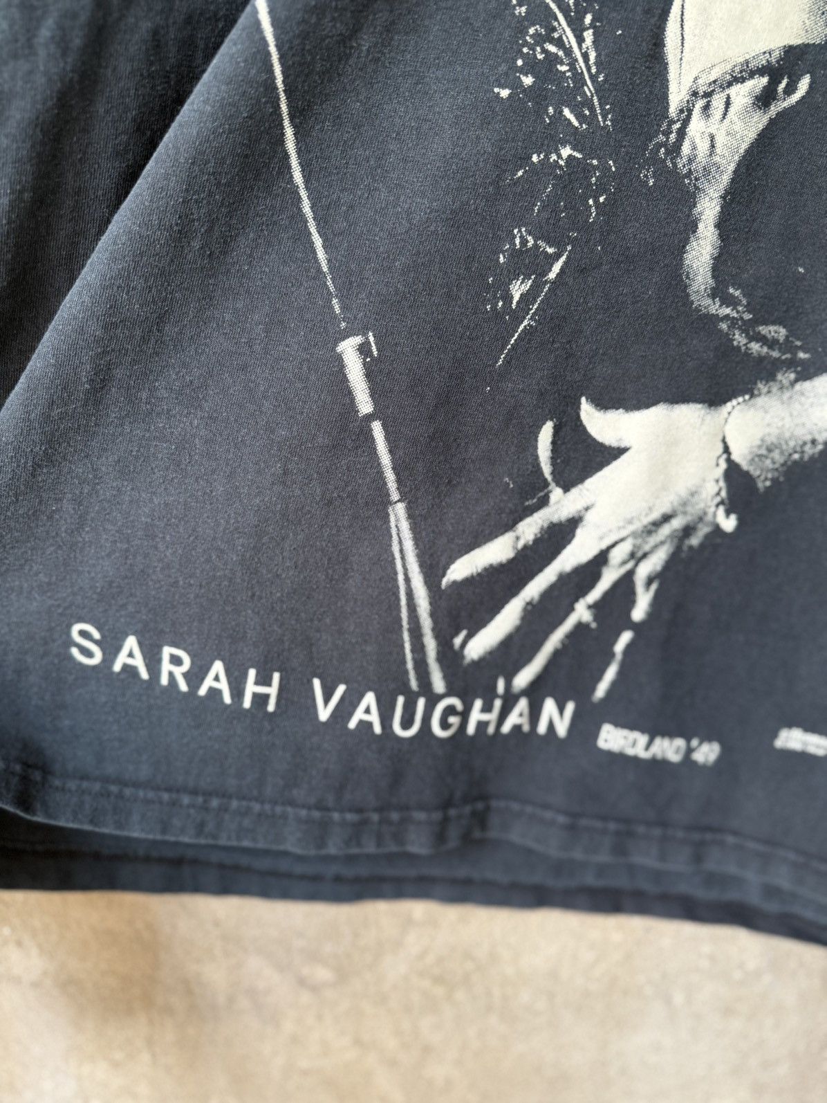 Band Tees × Vintage Vintage 90s Sarah Vaughan Shirt Size US XL / EU 56 / 4 - 4 Thumbnail