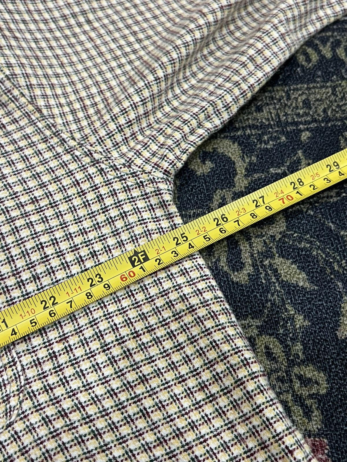Levi's Vintage Clothing Vtg 90's Levis Double Pocket Flannel Shirt Size US XL / EU 56 / 4 - 4 Thumbnail