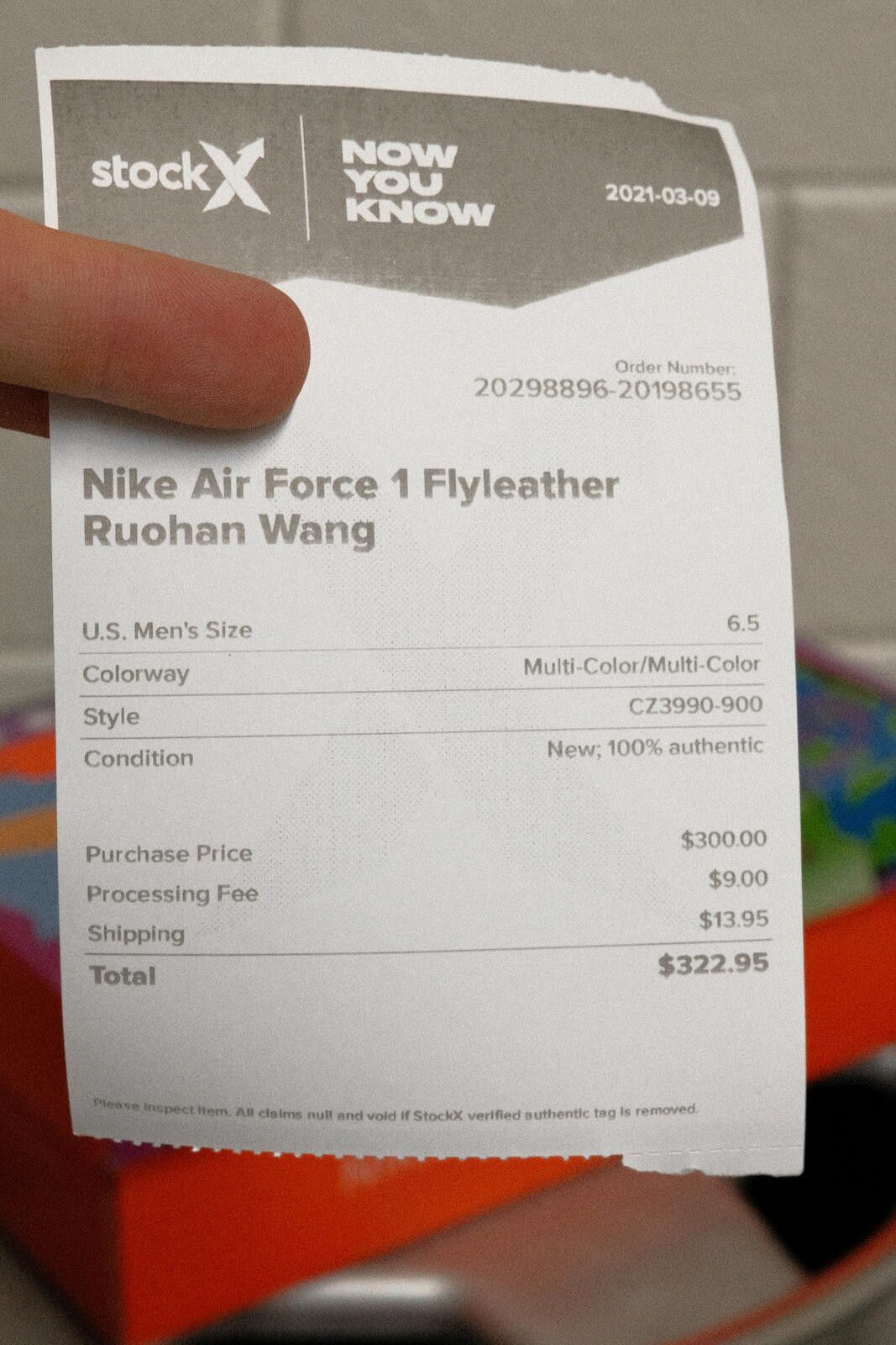 Nike Nike Flyleather AF1 QS Multi-Color Sneakers Size 6.5 Women Size ONE SIZE - 8 Thumbnail