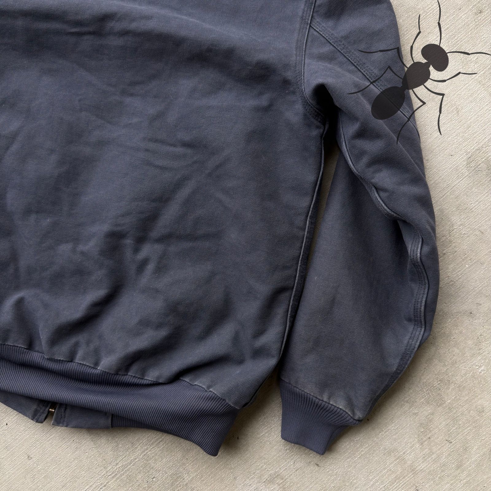 Carhartt × Vintage Carhartt WOMENS WJ130 blue hooded work wear jacket Size US M / EU 48-50 / 2 - 8 Thumbnail