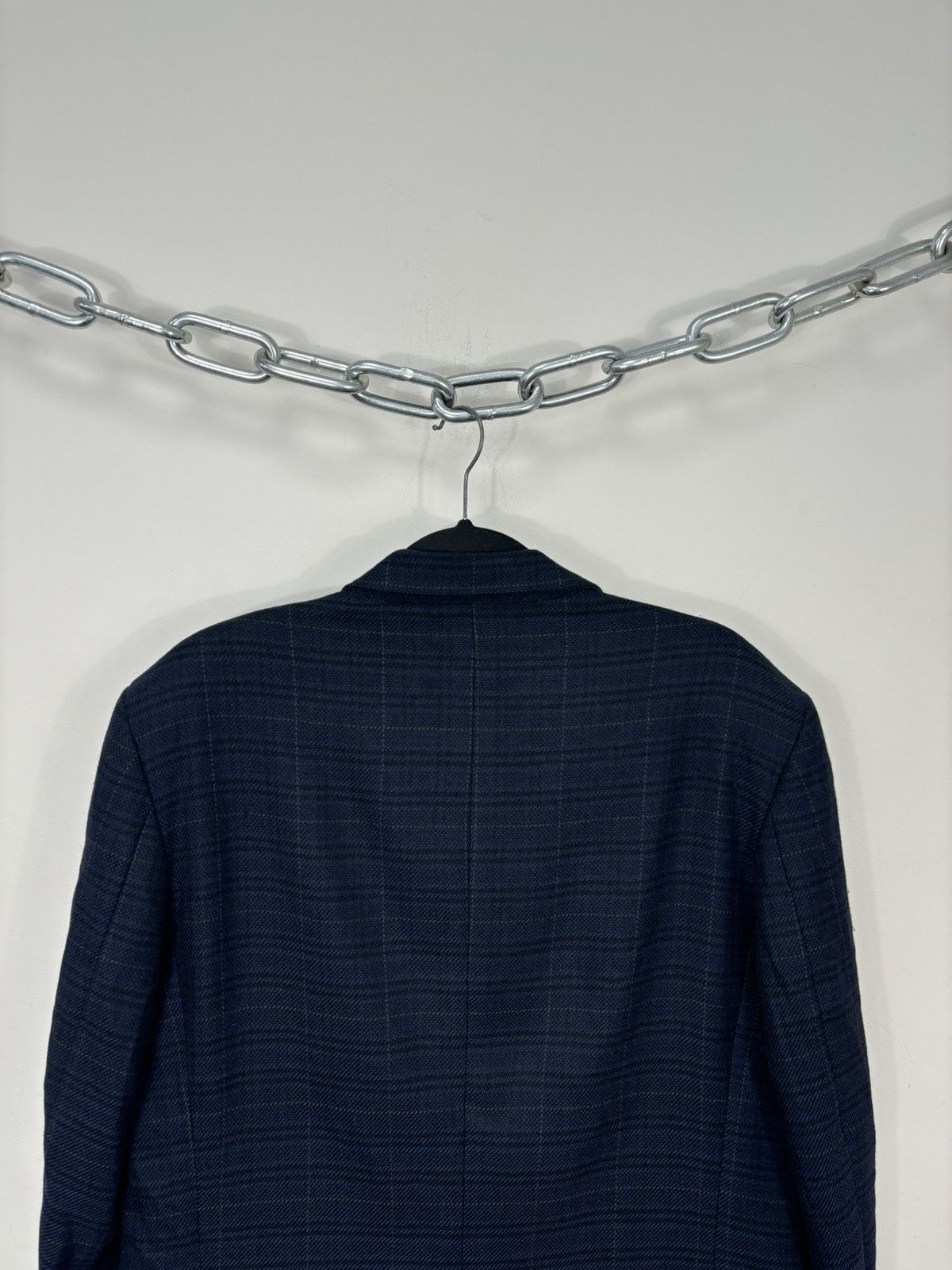 GF Ferre Vintage Gianfranco Ferre 0001 Studio Glen Plaid Wool Blazer Size 46R - 23 Thumbnail