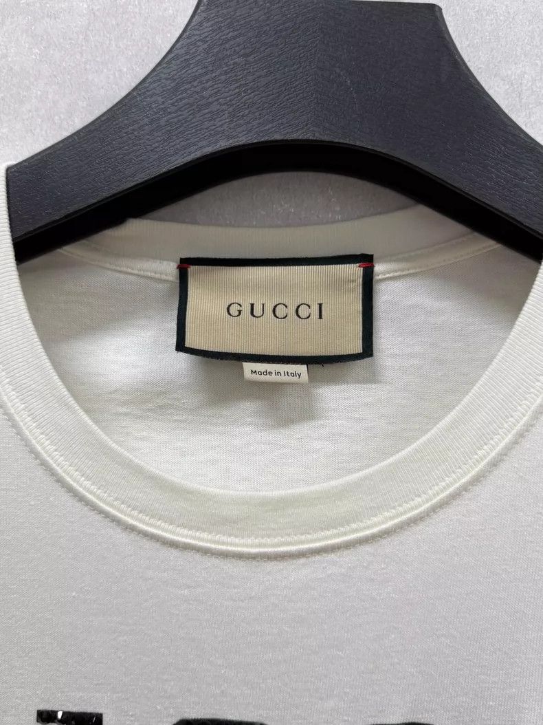 Gucci Gucci Heavy industry rhinestone 1921 short sleeves Size US XS / EU 42 / 0 - 2 Thumbnail